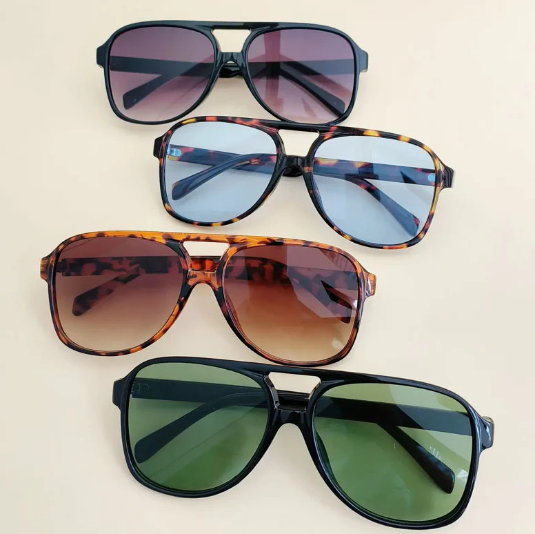 Retro Aviator Sunglasses | The Collection Texas