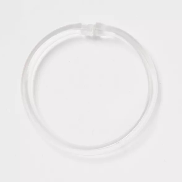 Plastic Shower Rings Clear - Room Essentials™ | Target