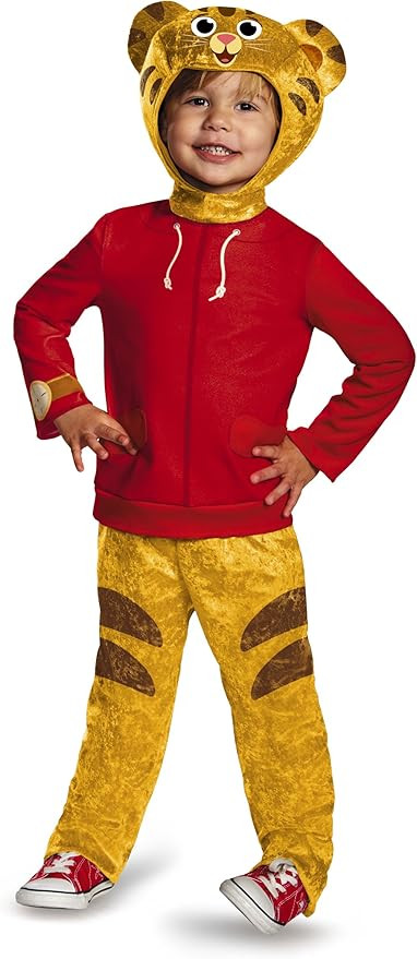 Disguise Daniel Tiger's Neighborhood Daniel Tiger Classic Toddler Costume | Amazon (US)