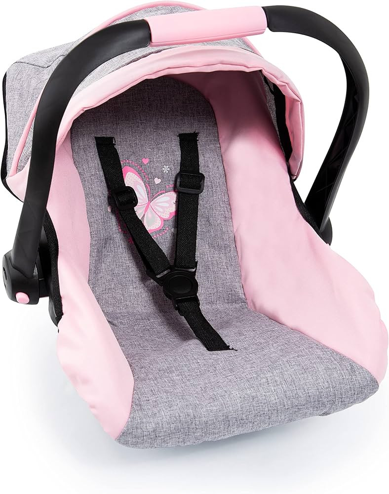 Bayer Design 67933AA Toy, Car Seat Easy Go for Neo Vario Pram with Cover, Doll Accessories, Pink,... | Amazon (US)