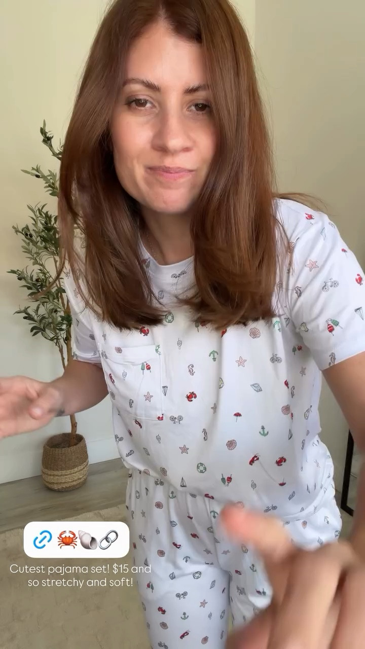 Cutest pajama set! $15 and so stretchy and soft!