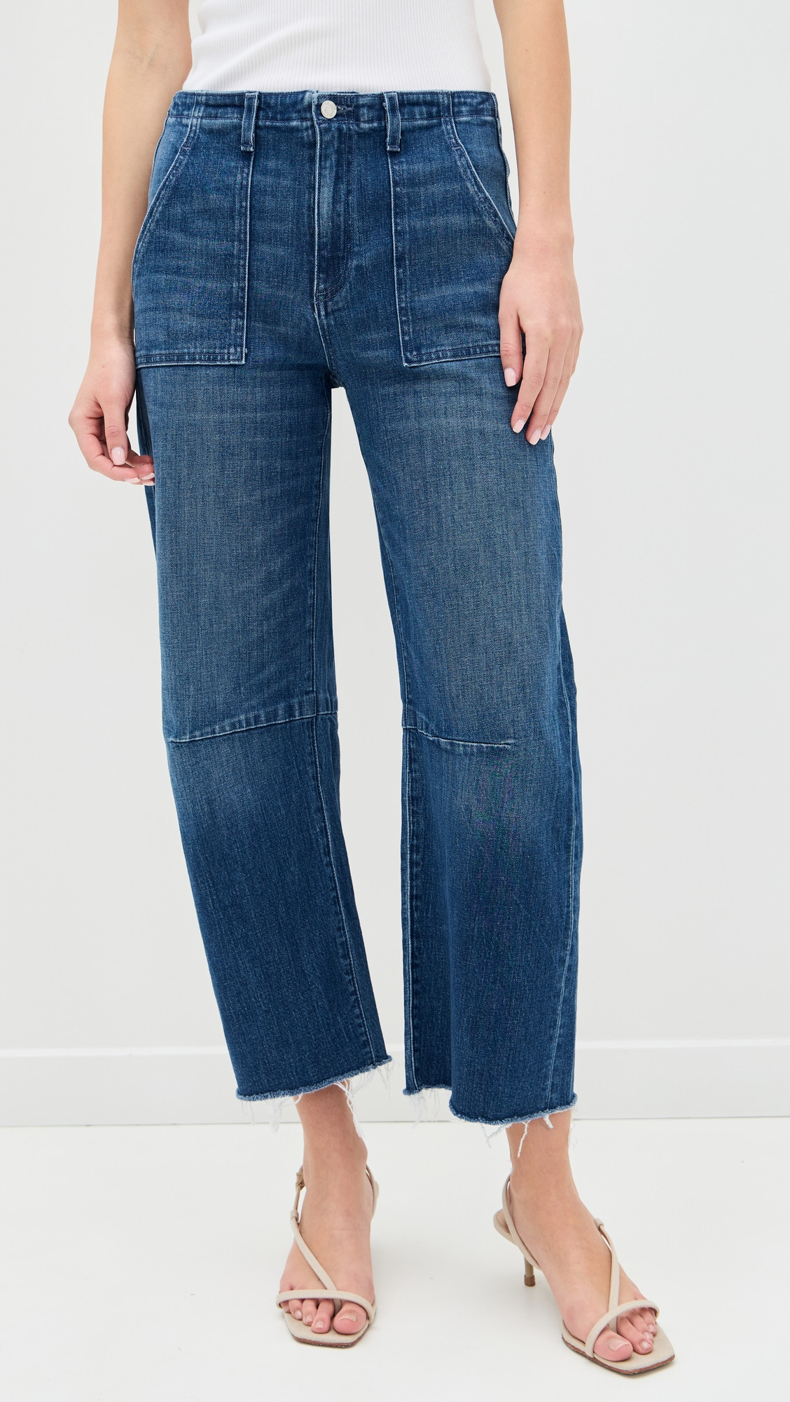 LE JEAN Utility Soft Barrel Jeans London Calling 29 | Shopbop