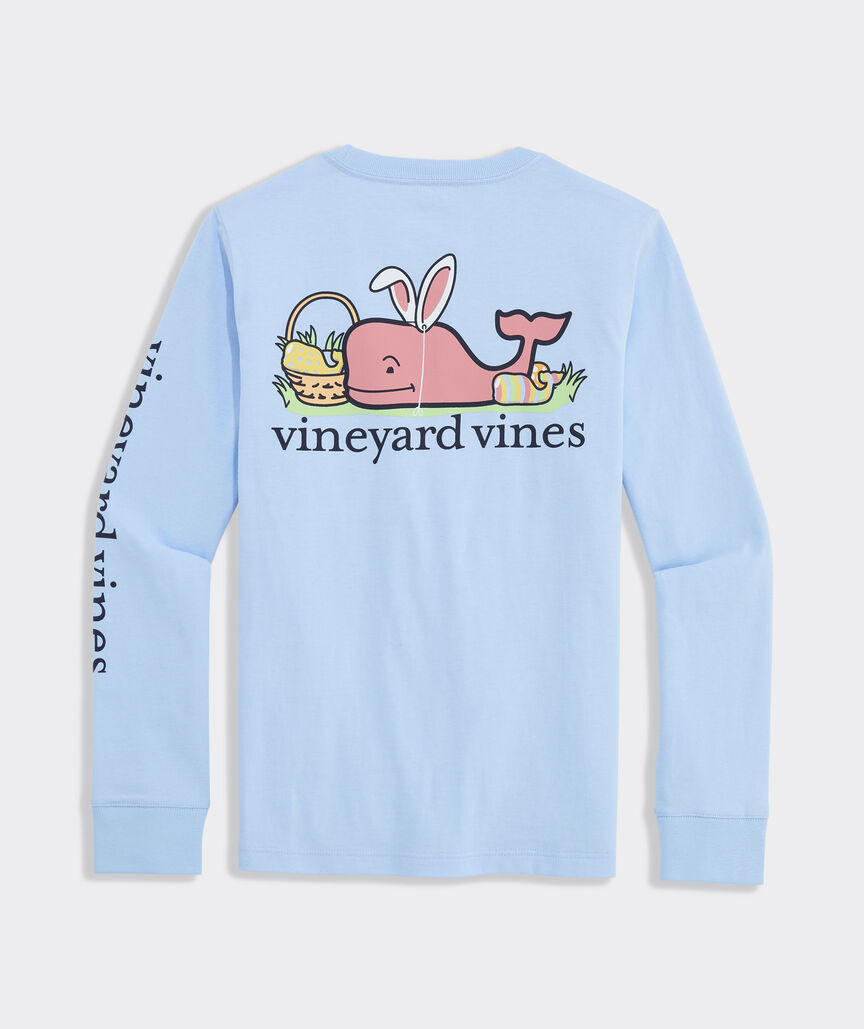 Boys' Easter Whale Long-Sleeve Pocket Tee | vineyard vines