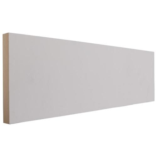 EverTrue Craftsman 3-1/2-in x 8-ft  MDF Square Moulding (Actual: 3.5-in x 8-ft) Lowes.com | Lowe's