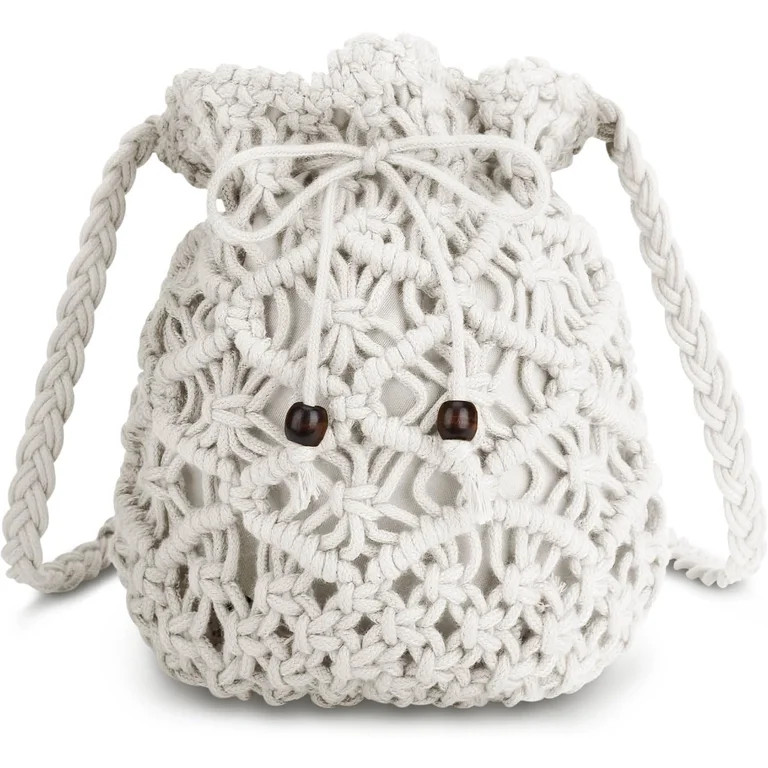Straw Handbags Purses Crossbody Pocketbook Bag Casual Woven Beach Bags Summer Hobo Hippie Chic To... | Walmart (US)