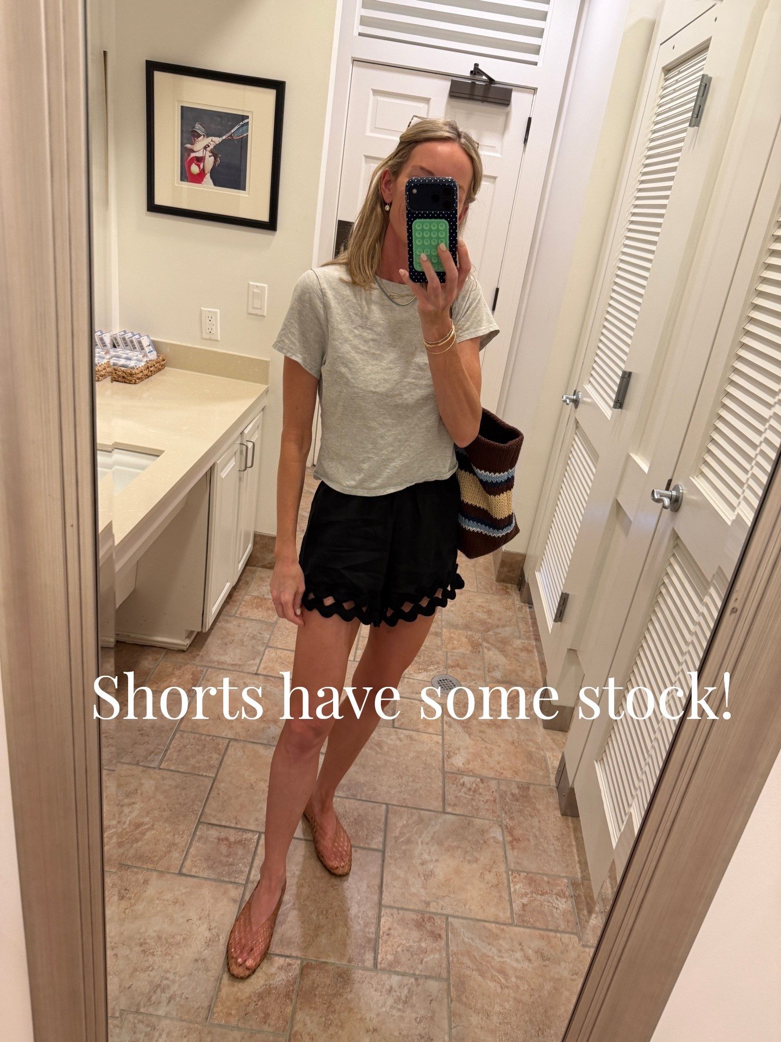 In a small! Amazon tee!