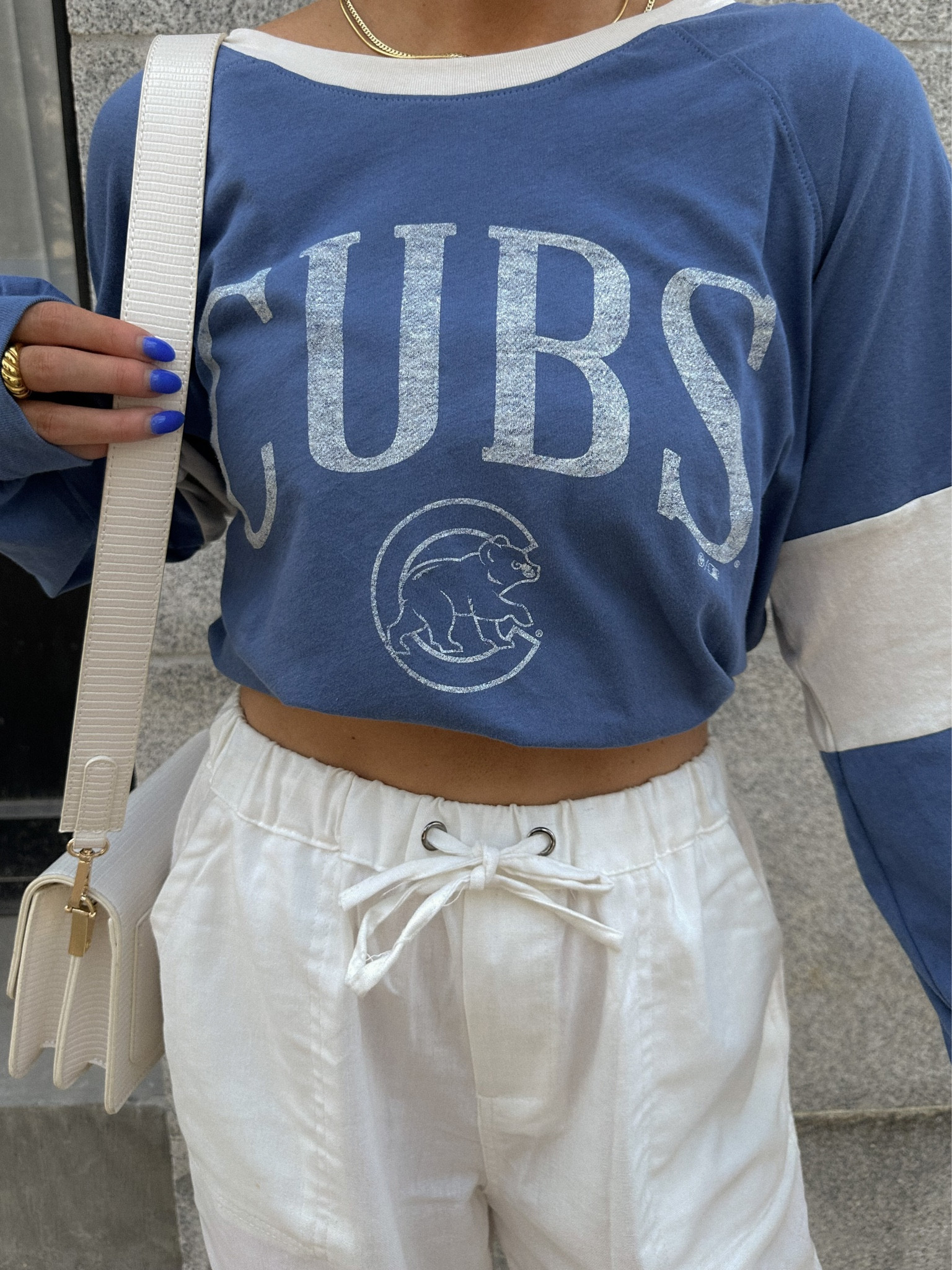 baseball shirt: medium 
pants: small