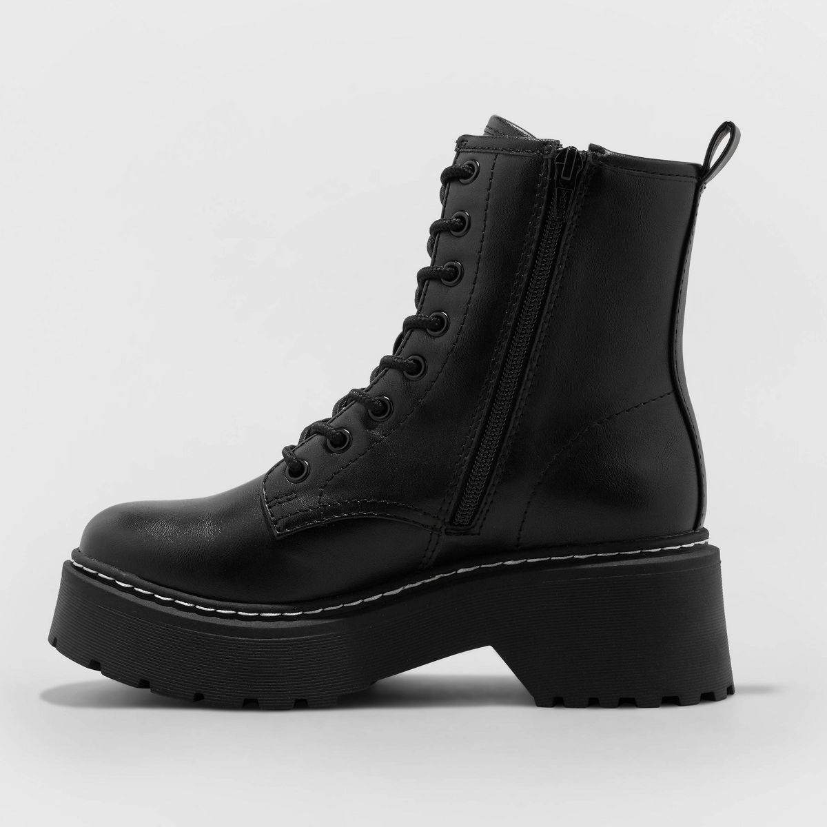 Women's Zea Combat Boots - Wild Fable™ Black | Target