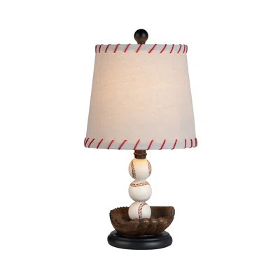 Set Of 2 19.75" Resin Baseball Table Lamp | Wayfair North America