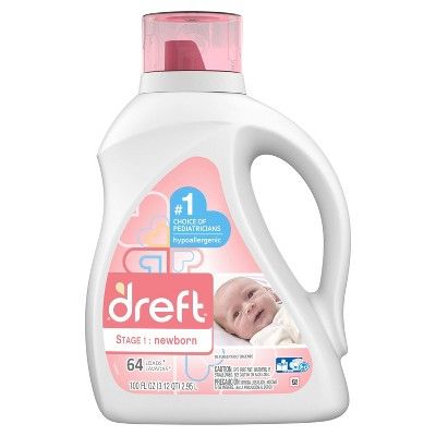 Dreft Stage 1: Newborn Liquid Laundry Detergent | Target