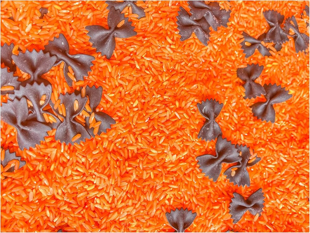 Sensory Bin Filler for Sensory Table - Colored Rice for Sensory Play (Halloween) | Amazon (US)
