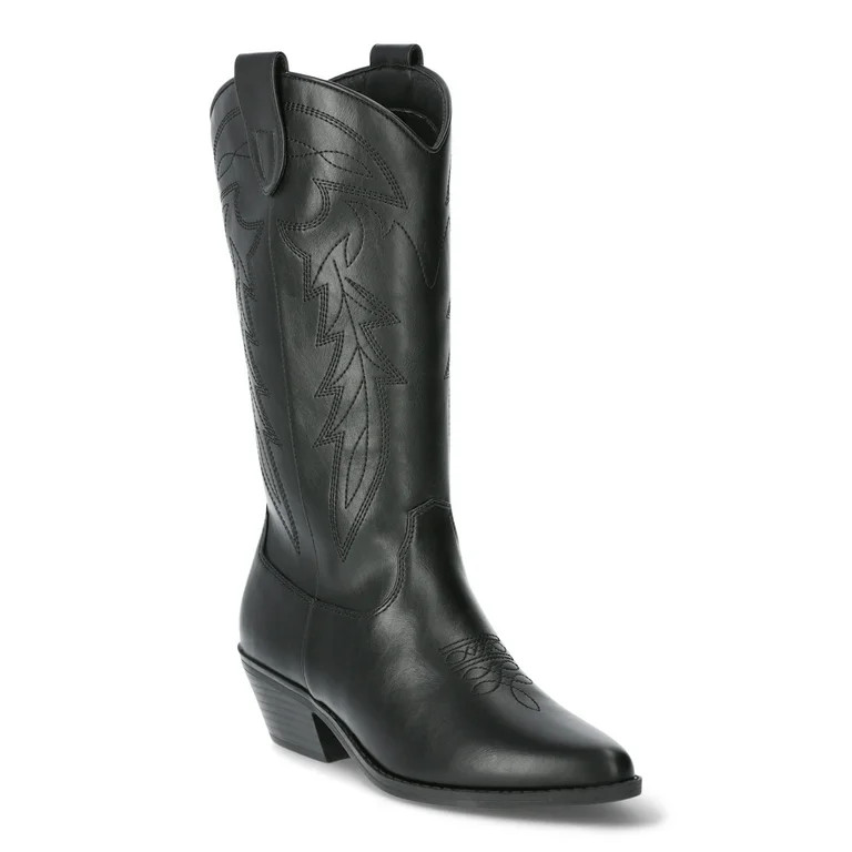 No Boundaries Women's Tall Western Boot | Walmart (US)