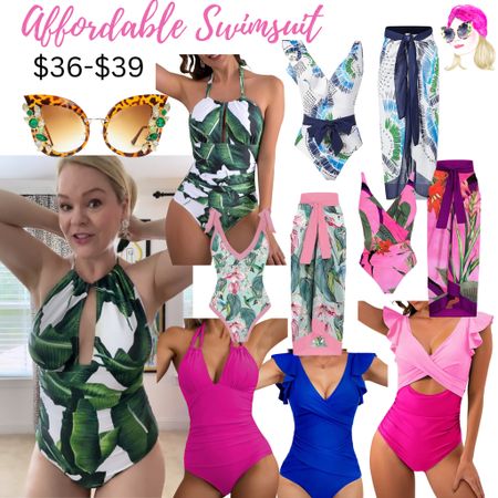 Such a flattering swimsuit! I’ve rounded up affordable options in pretty colors & patterns. Hit that 🔔 to make sure you get notified of new posts.

#amazon #amazonfashion

#LTKOver40 #LTKFindsUnder50