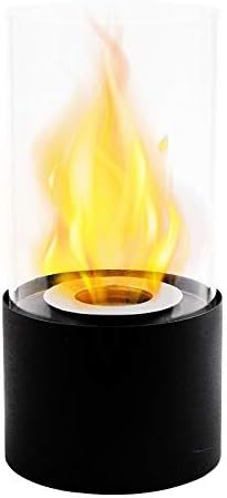 Tabletop Fire Bowl Pot Indoor/Outdoor Portable Tabletop Fireplace-Clean-Burning Bio Ethanol Ventl... | Amazon (UK)