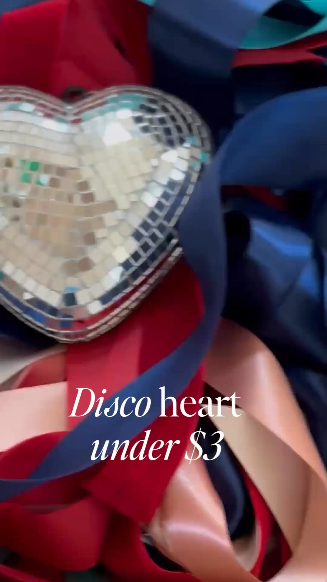 All the heart eyes for this disco heart for Valentines Day. 

At under $3, these won't last long. 

Run to Walmart and check out these other cute finds I got below. 

Valentine's Day party, heart, disco ball, valentines ideas, home decor, deals and steals, Walmart finds

#LTKWatchNow #LTKSeasonal #LTKParties