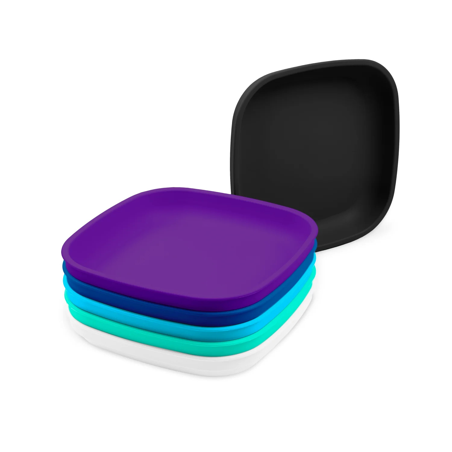 Re-Play 7" Plate Set | Family Tableware Made in the USA from Recycled Plastic | Re-Play