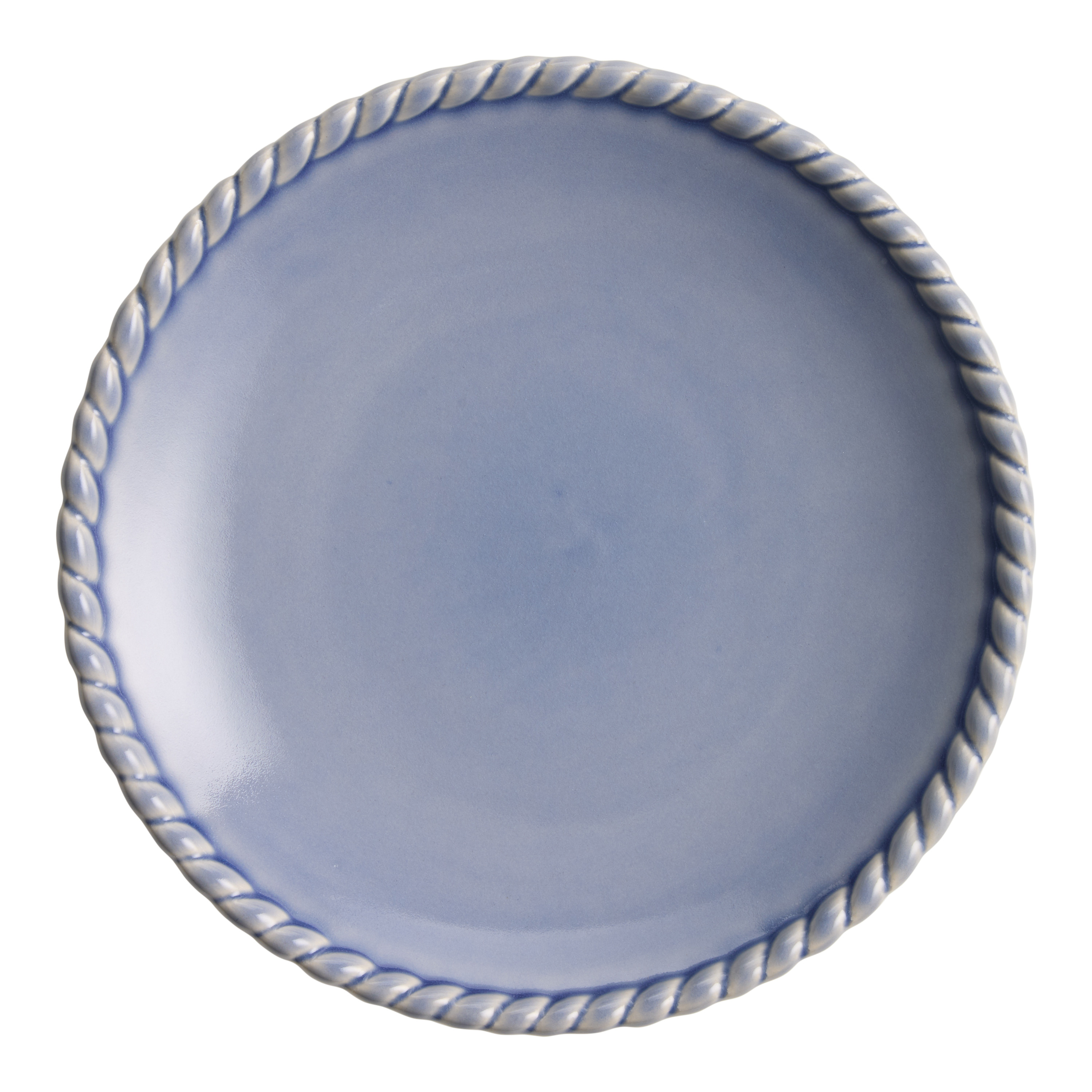 Costa Light Blue Reactive Glaze Salad Plate | World Market