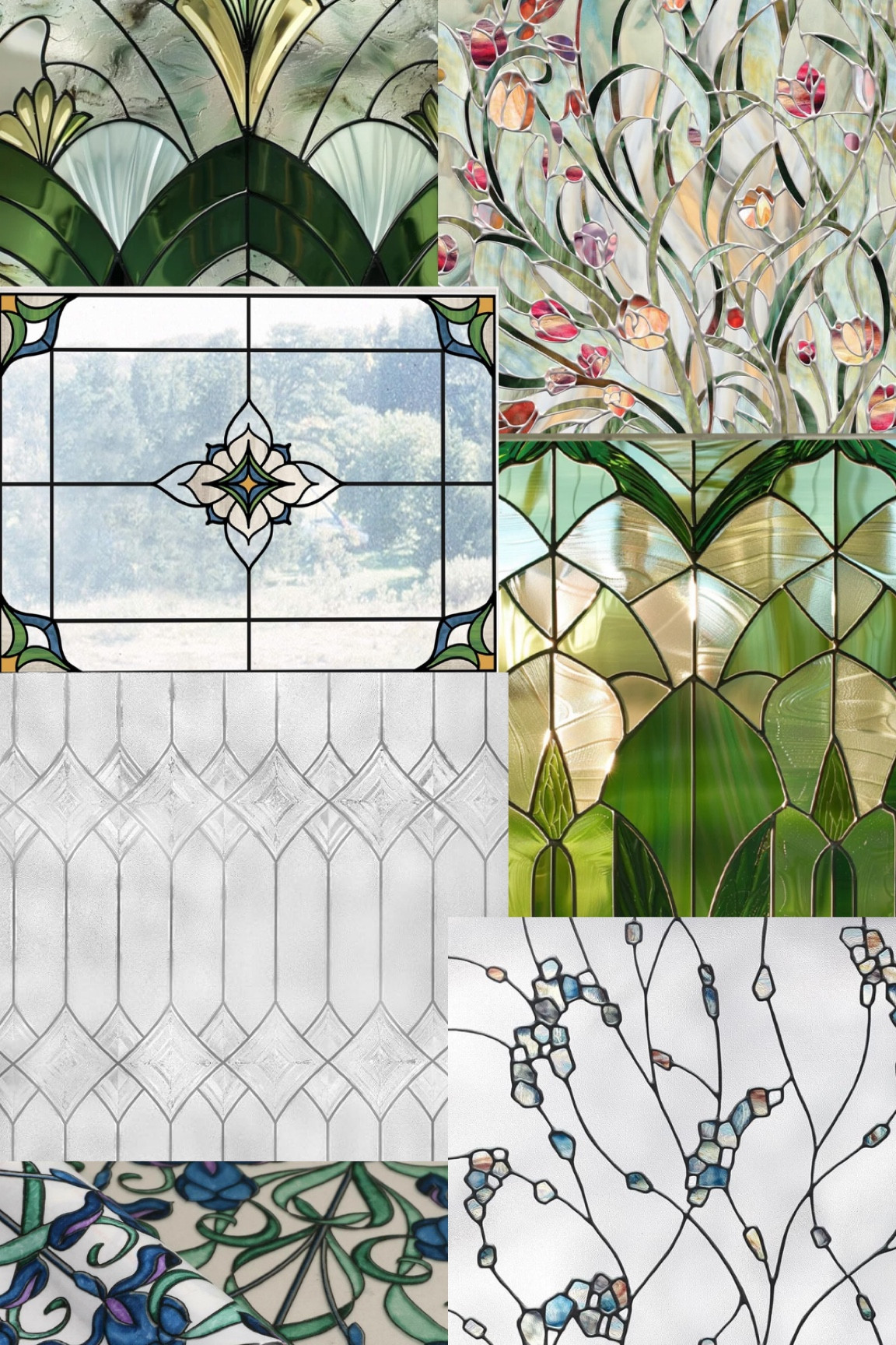 Faux stained glass window film 

#LTKHome