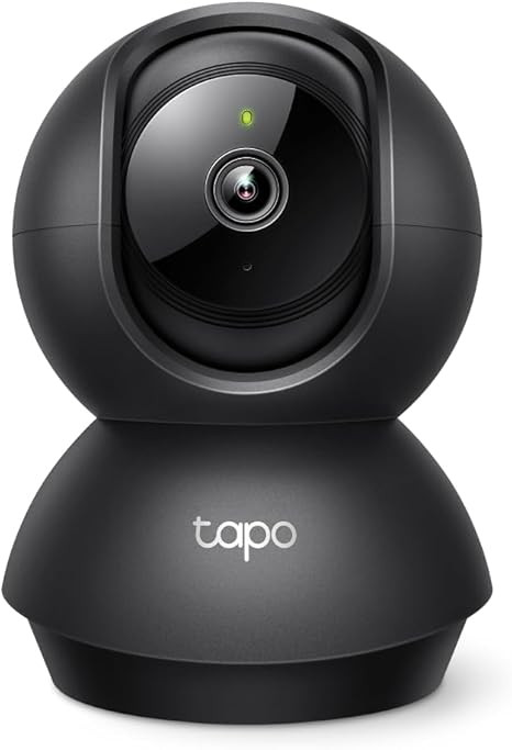 Tapo 2K Indoor Pan/Tilt Wired Security Camera - Works as a Baby Monitor & Pet Camera, Motion Dete... | Amazon (US)