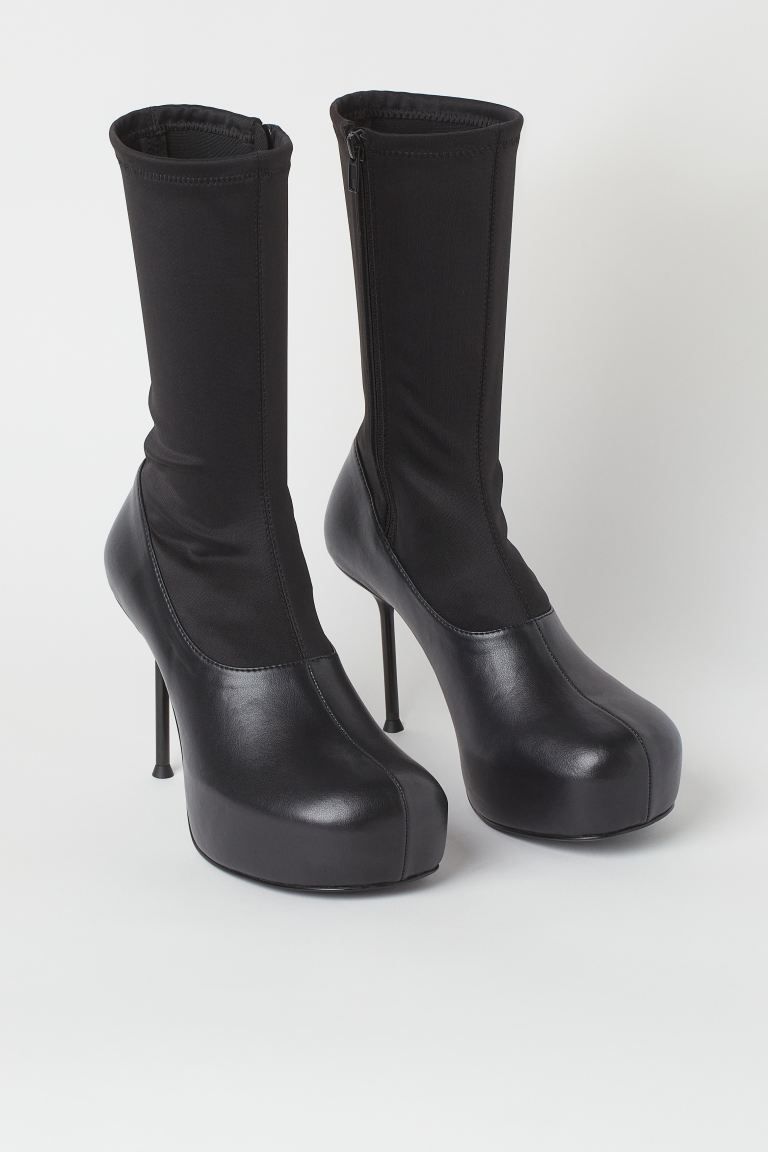 Plateau-Stiefeletten | H&M (DE, AT, CH, NL, FI)