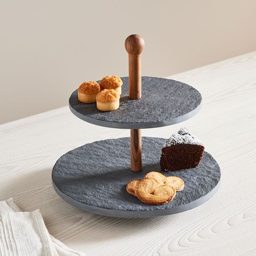 Slate Preston Cake Stand | West Elm (US)