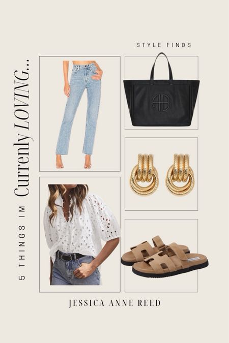 Spring style inspired im currently loving!

Outfit inspired, agile jeans, eyelet spring blouse, white spring top, amazon fashion, Steve Madden sandals, gold earrings, anine bing tote bag, spring fashion

#LTKStyleTip #LTKSaleAlert