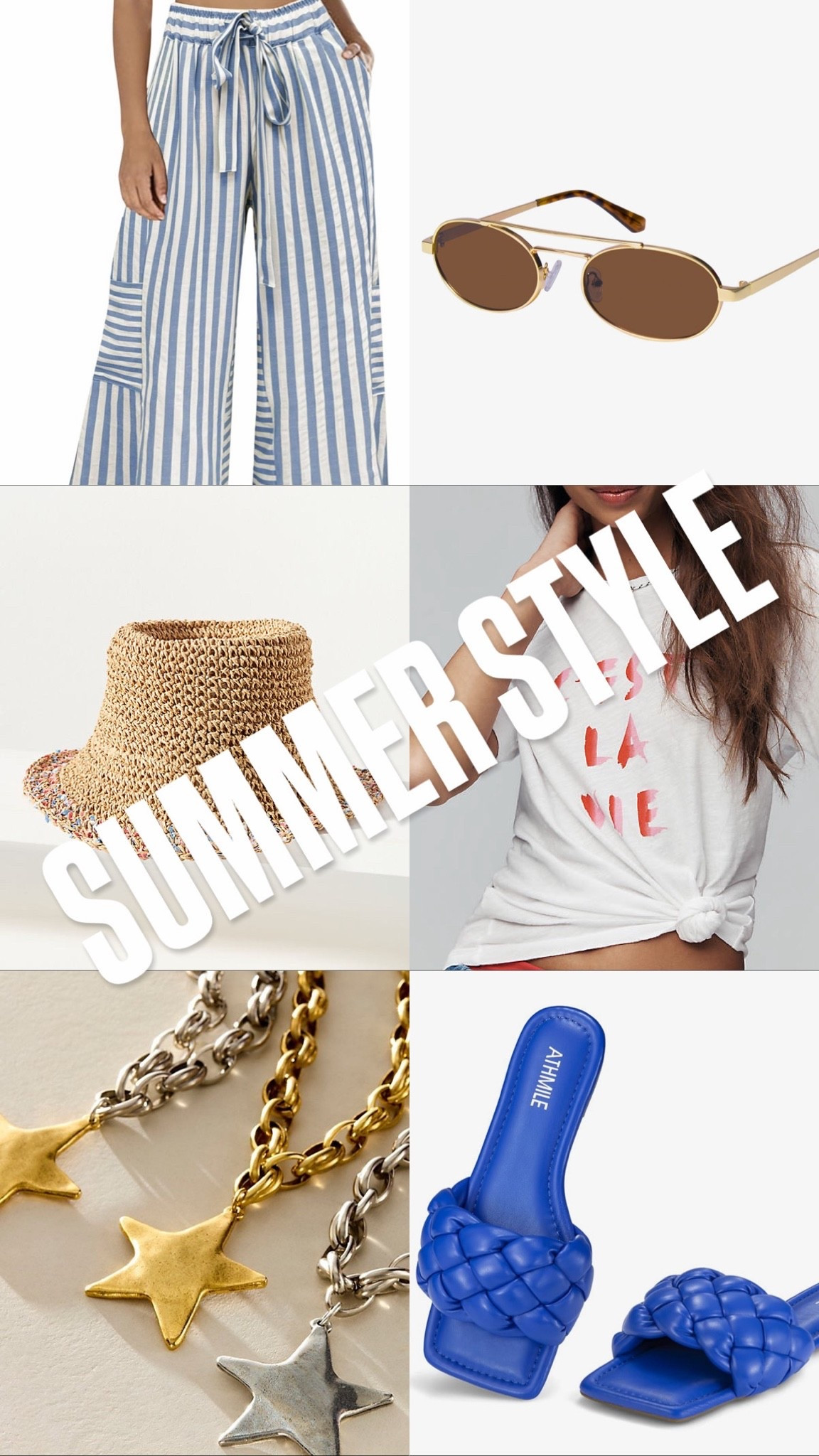 Such fun summer style! Be COMFY COOL too! 💙🤍❤️

#LTKootd #LTKOver40 #LTKActive