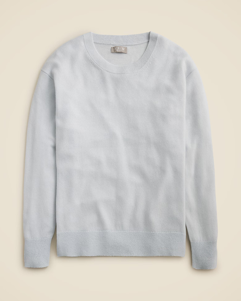 Cashmere relaxed crewneck sweater | J. Crew US