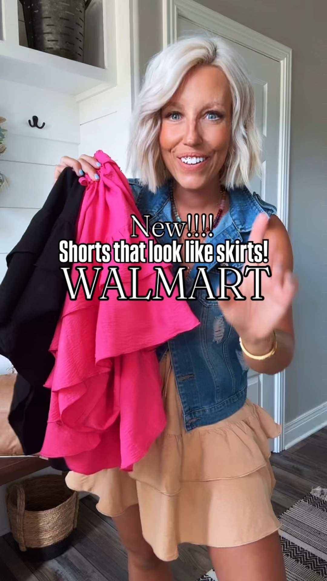 Shorts that look like a skirt?! Yes, please!!! I love all the ways you can wear these shorts!
⬇️⬇️⬇️
Shorts size small
Tops all size medium 
Jacket and vest size medium 

#LTKSaleAlert #LTKStyleTip #LTKFindsUnder50