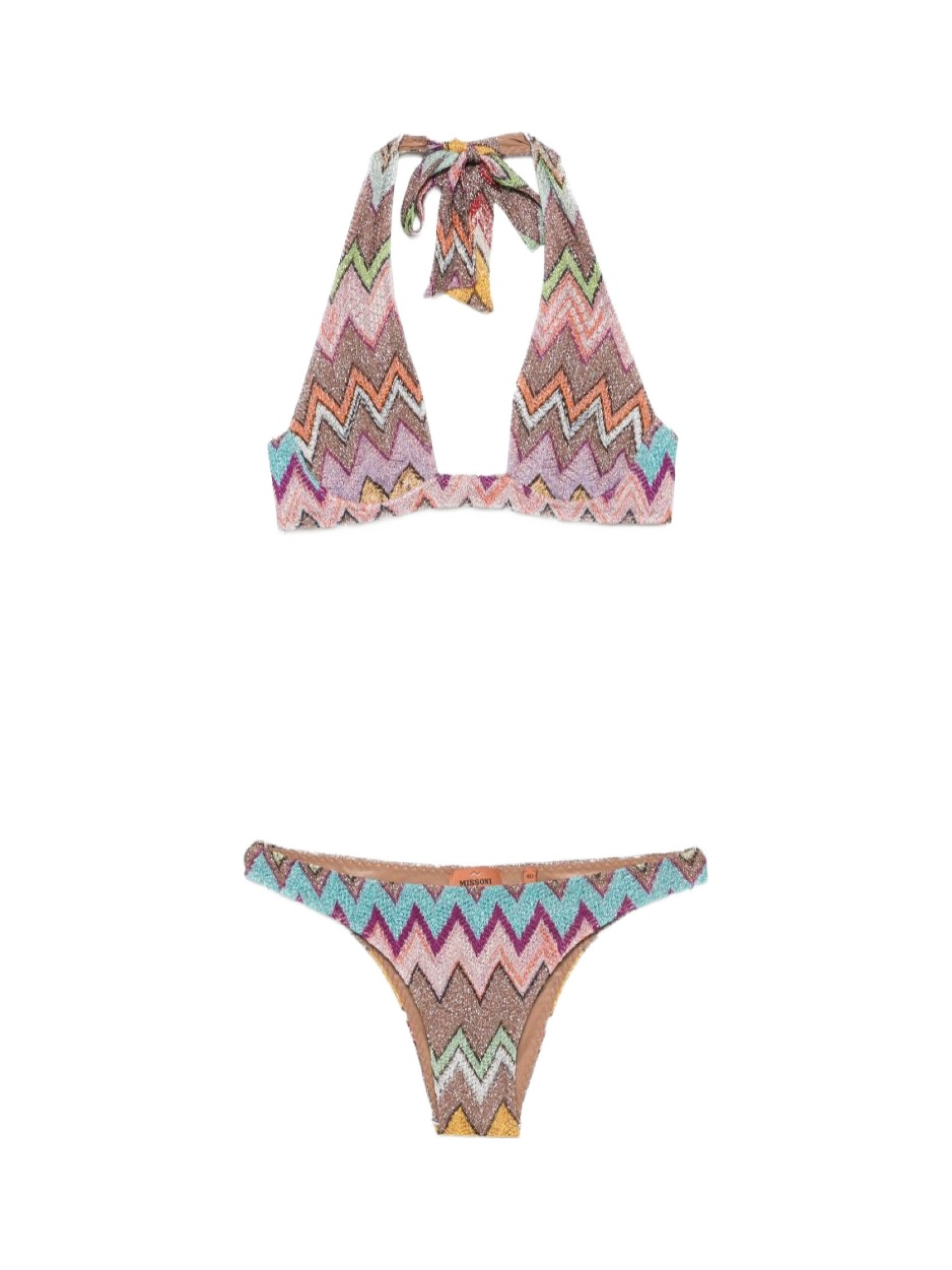 Missoni Zigzag Halterneck Bikini | Senser US