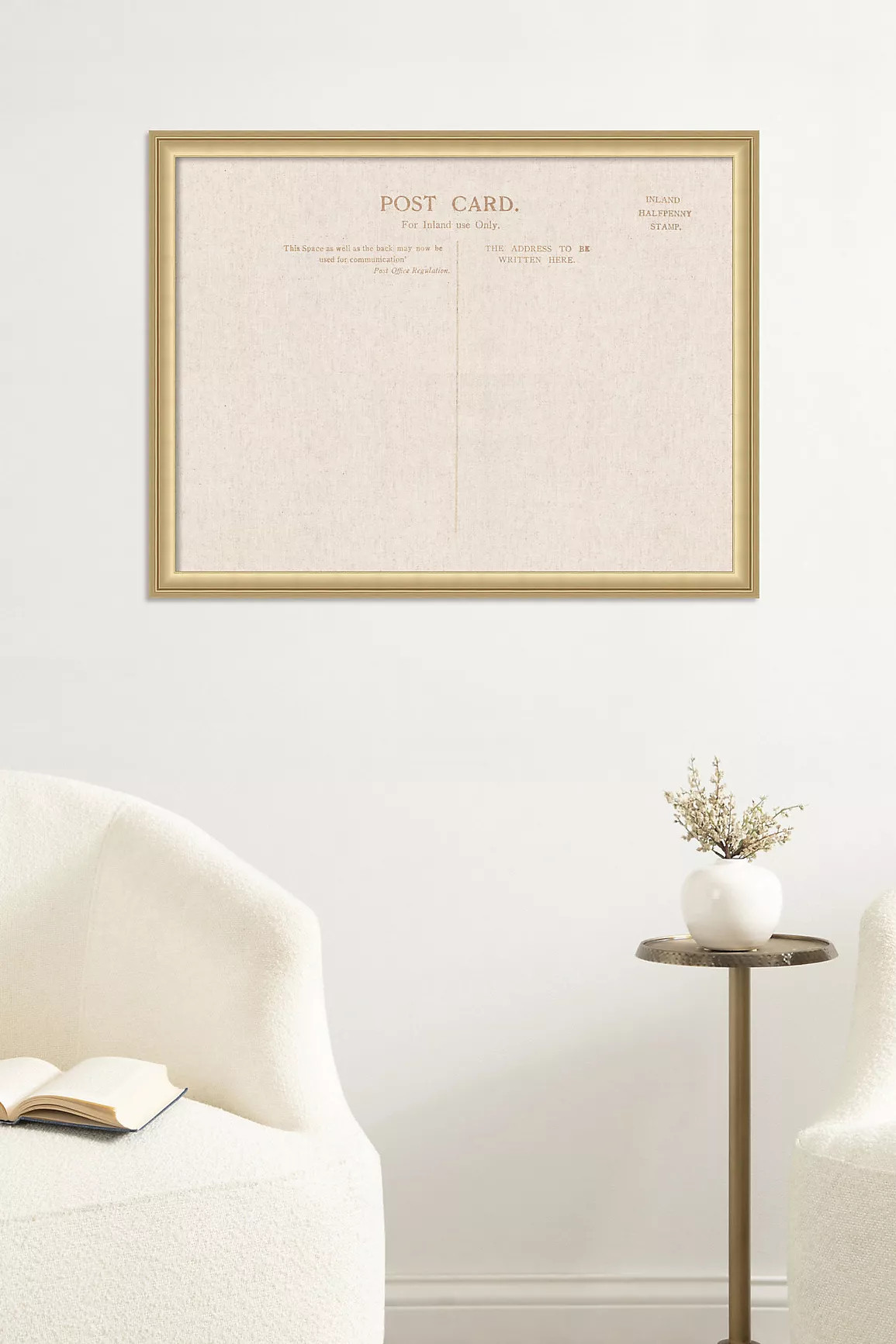 Framed Vintage Post Card Pinboard | Anthropologie (US)