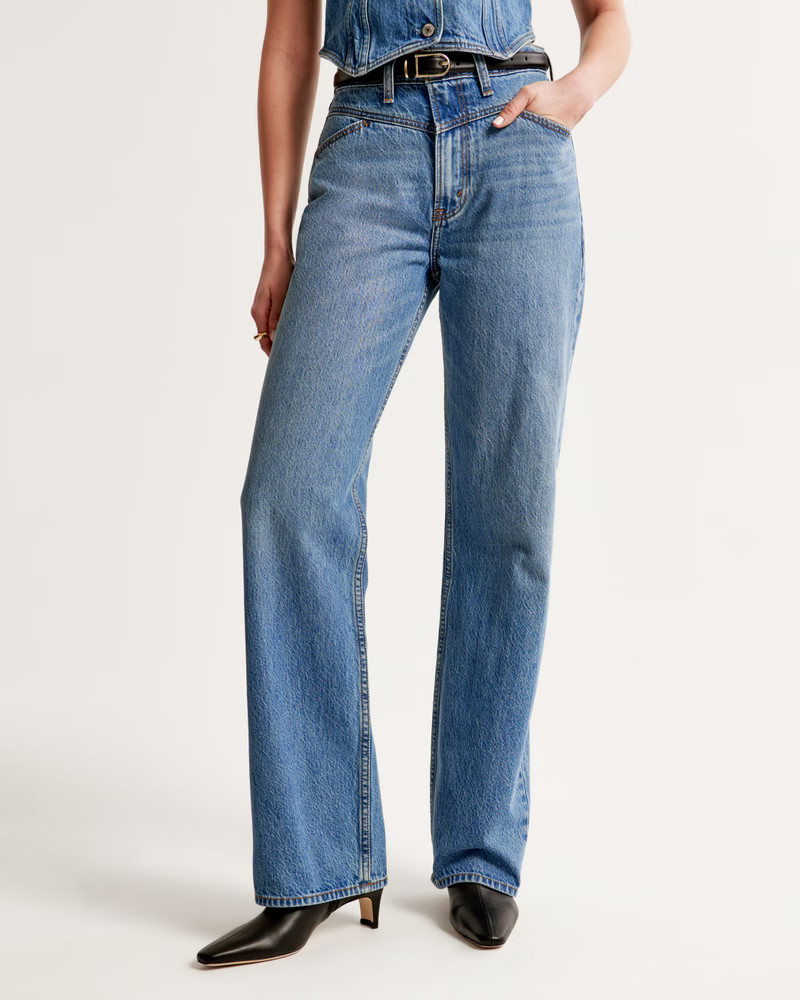 High Rise Loose Jean | Abercrombie & Fitch (US)