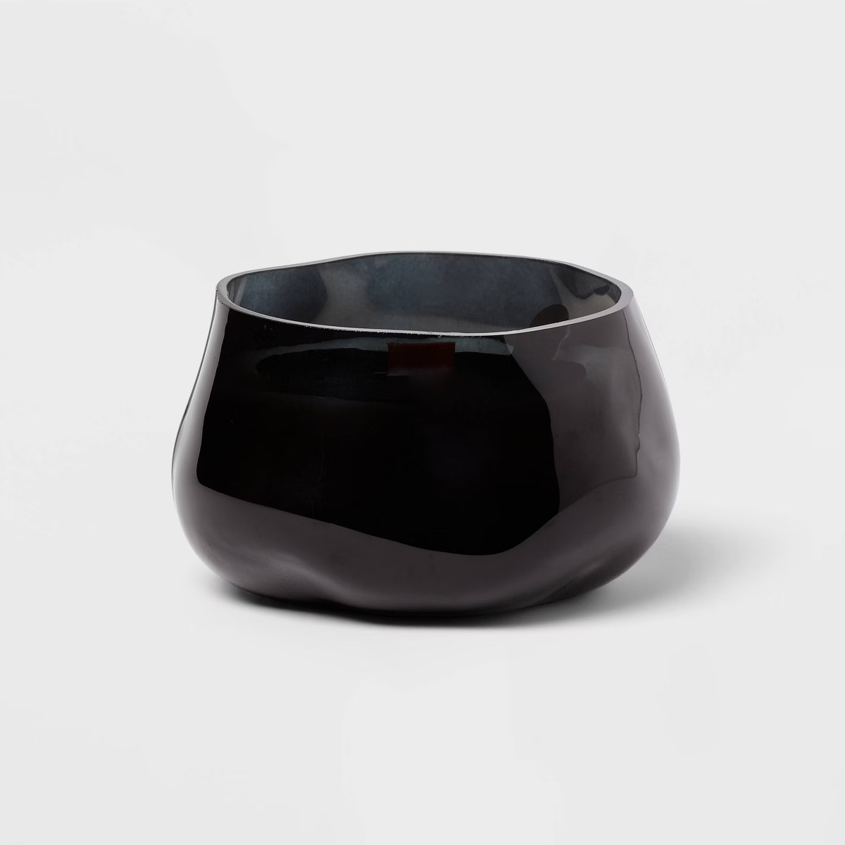 8oz Wooden Wick Black Cedar Glass Jar Candle - Threshold™ | Target