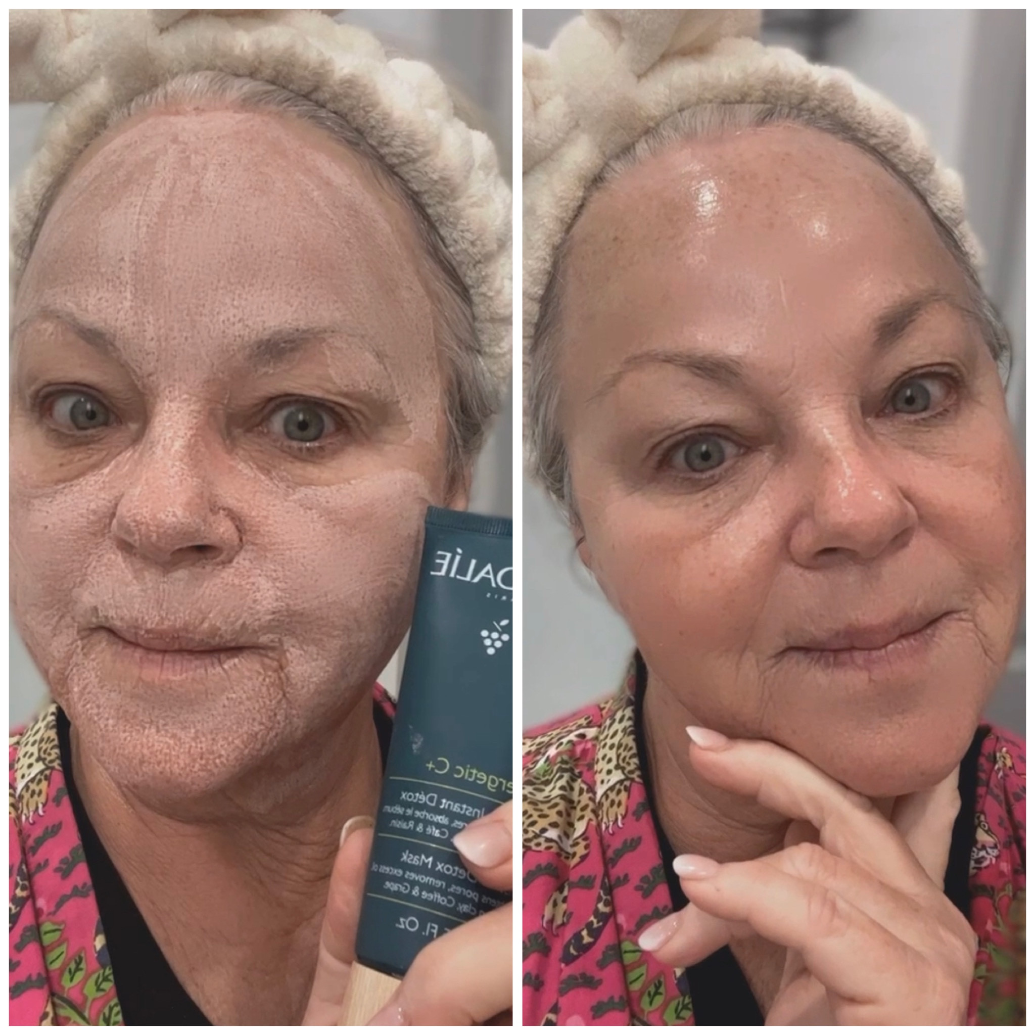 My Spa Like Facial at Home! This Caudalie Vinergetic C+ Skin Mask is my Secret Sauce to use once a week to detox my skin , tighten my pores & get glowing skin! It’s amazing!!!! 

#LTKunder50 #LTKFind #LTKbeauty