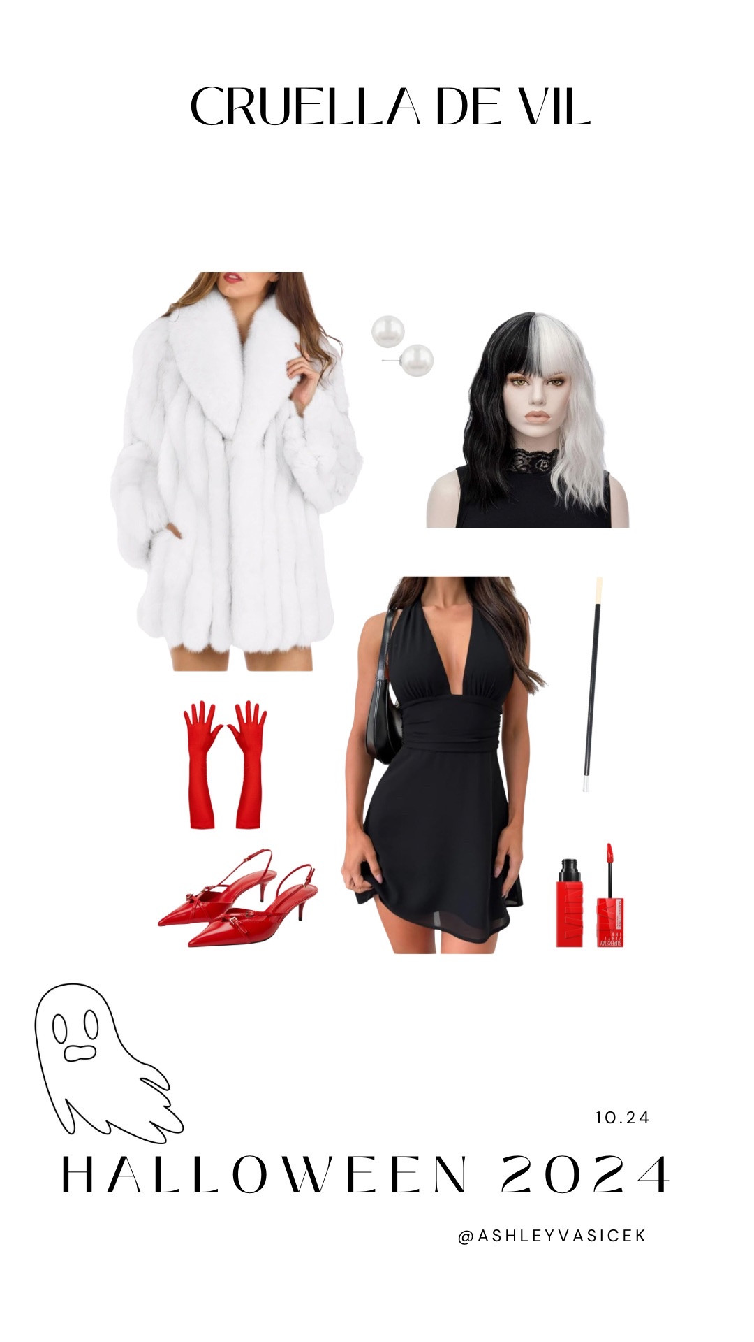 Cruella De Vil from 101 Dalmatians costume

#LTKGiftGuide #LTKSeasonal #LTKHalloween