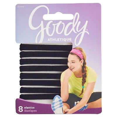 Goody Athletique Sweat Stretch Elastics - 8ct | Target