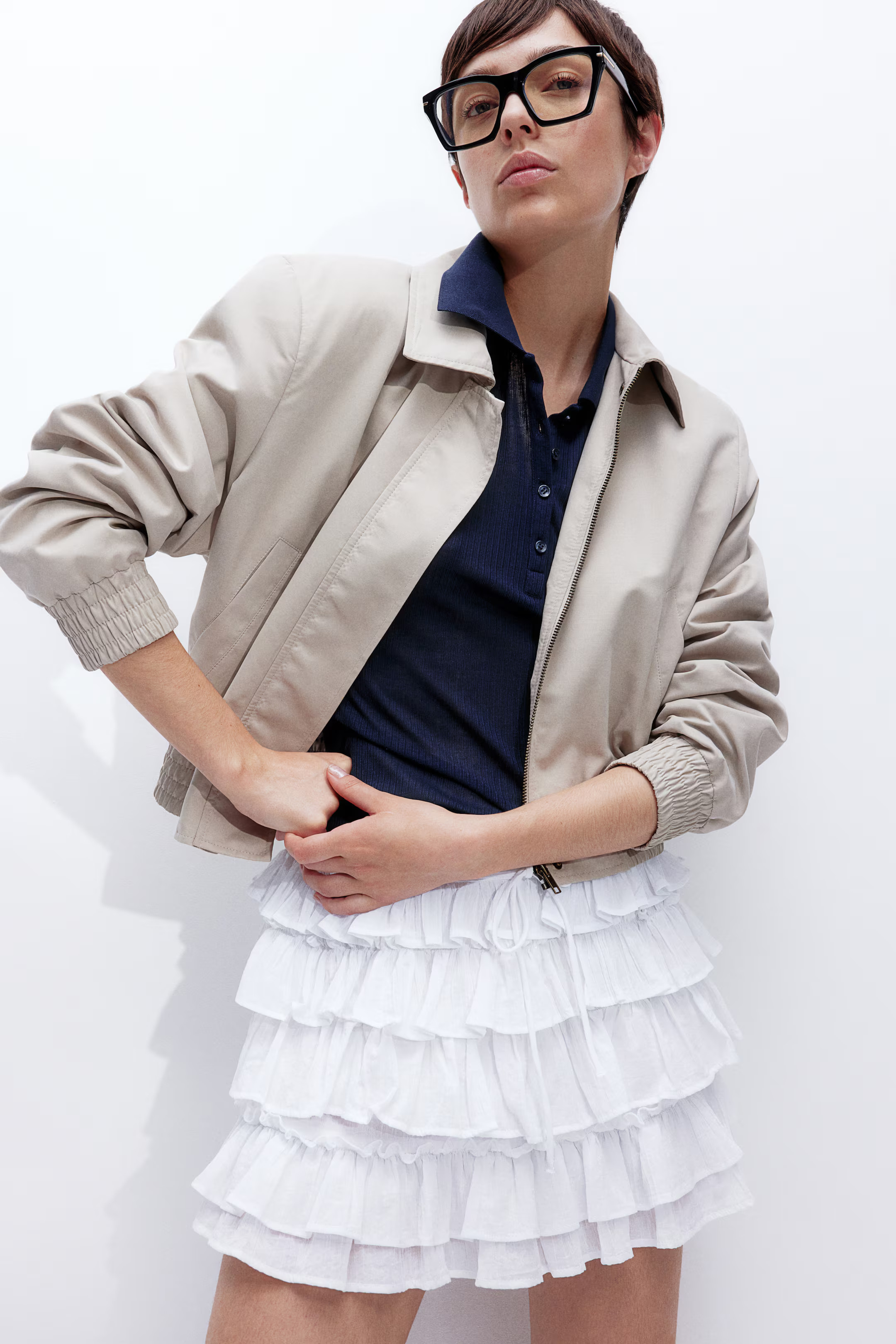 Ribbed polo shirt | H&M (UK, MY, IN, SG, PH, TW, HK)