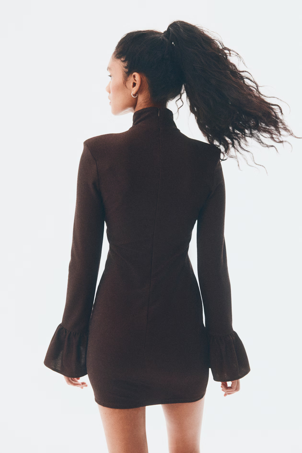 Glittery Shoulder-Pad Dress | H&M (US + CA)