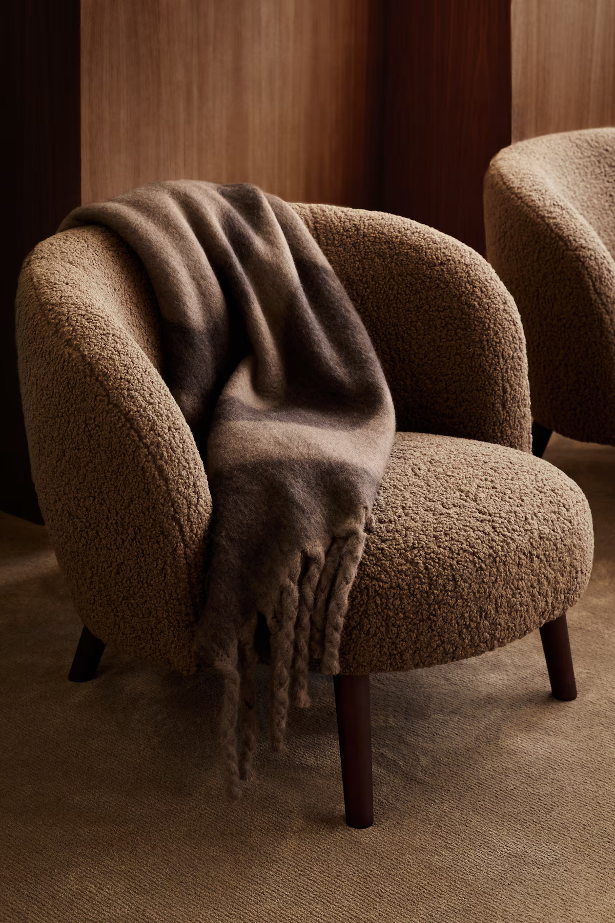 Patterned Wool-blend Throw | H&M (US + CA)