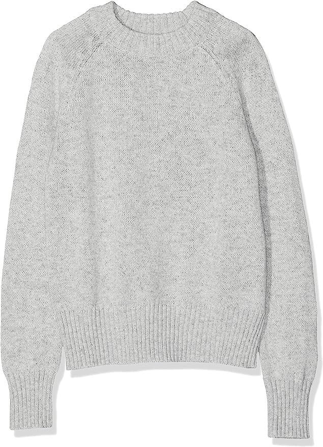 Amazon Brand - Meraki Women's Cotton-Blend Boxy Crew Neck Sweater | Amazon (US)