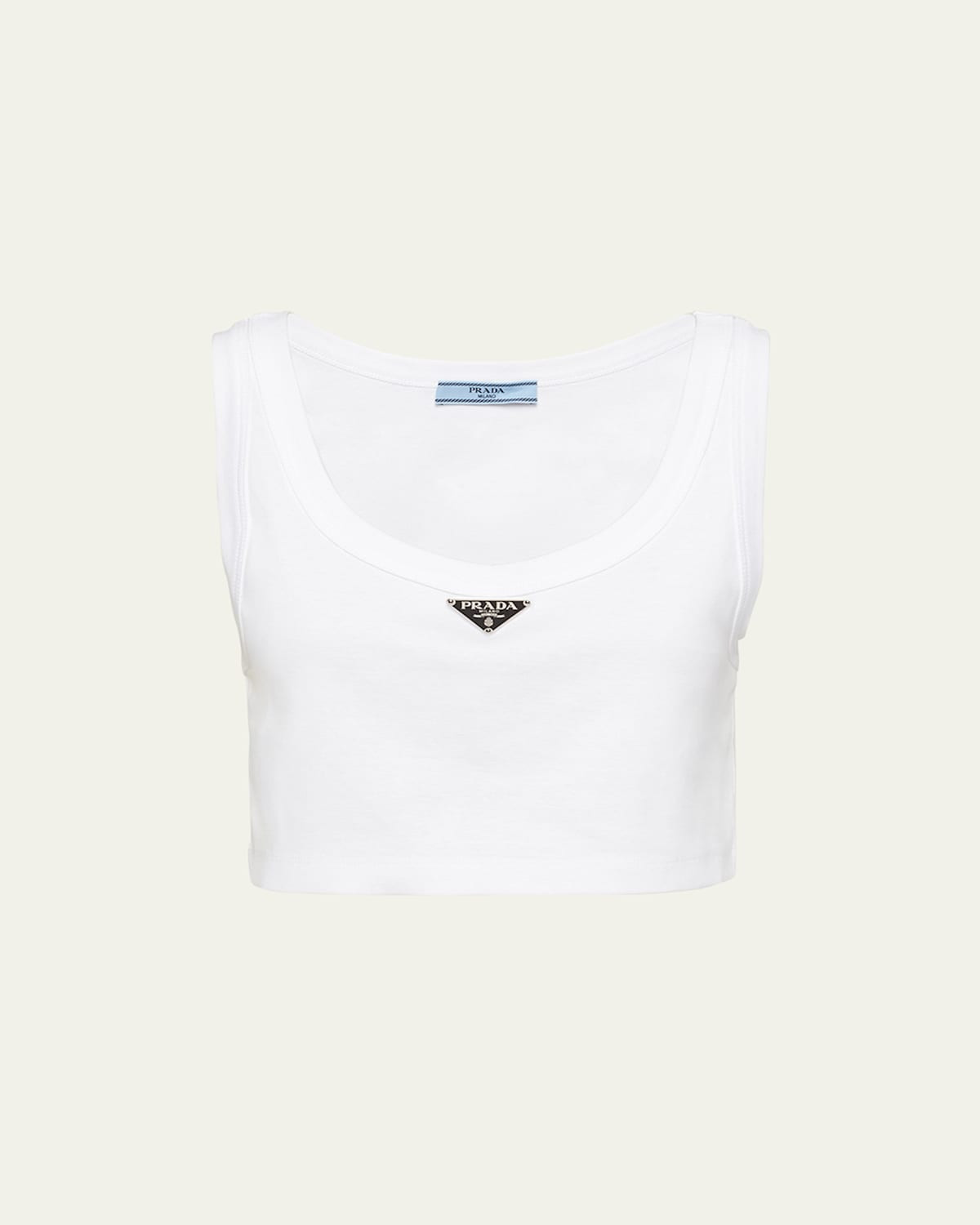 Jersey Cropped Tank Top | Bergdorf Goodman