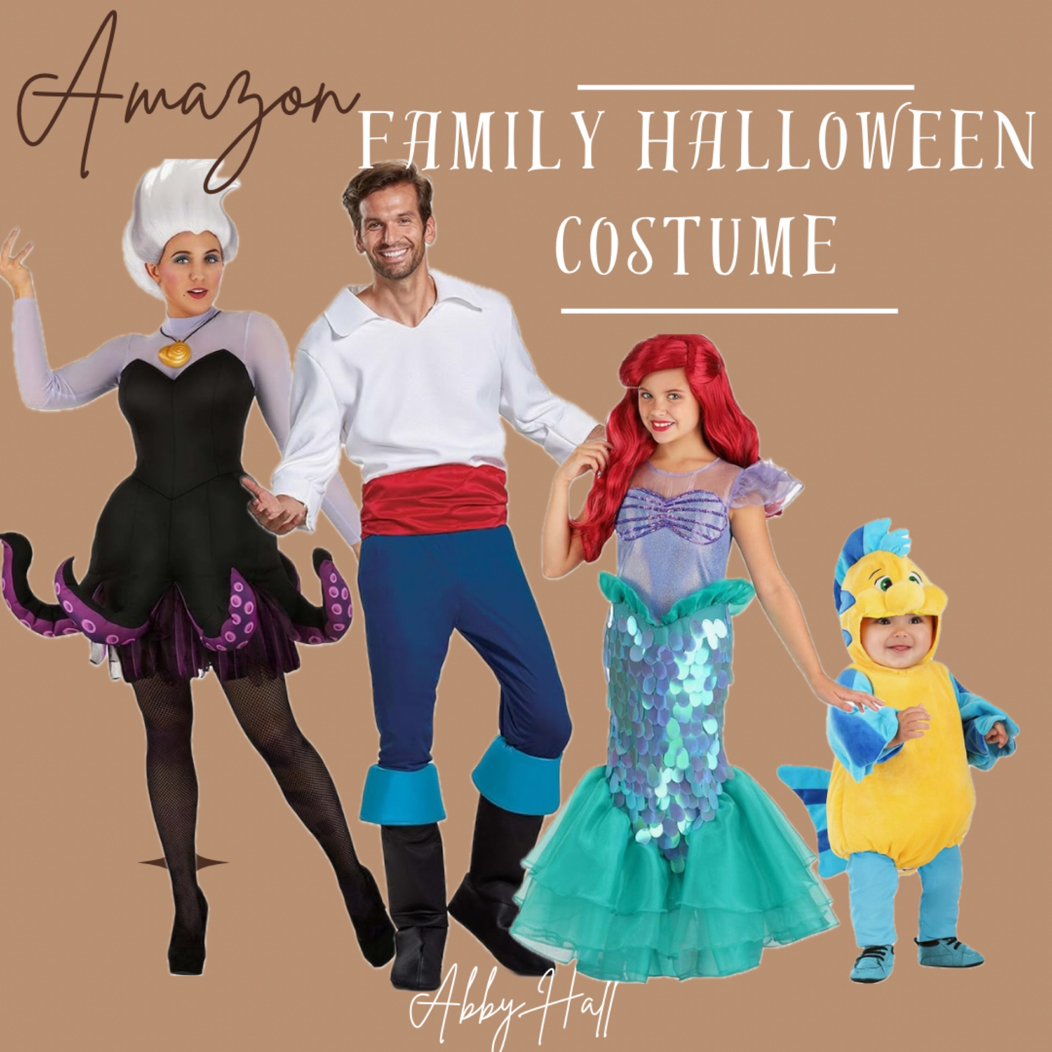 The Little Mermaid family costume 

#LTKKids #LTKSeasonal #LTKFamily