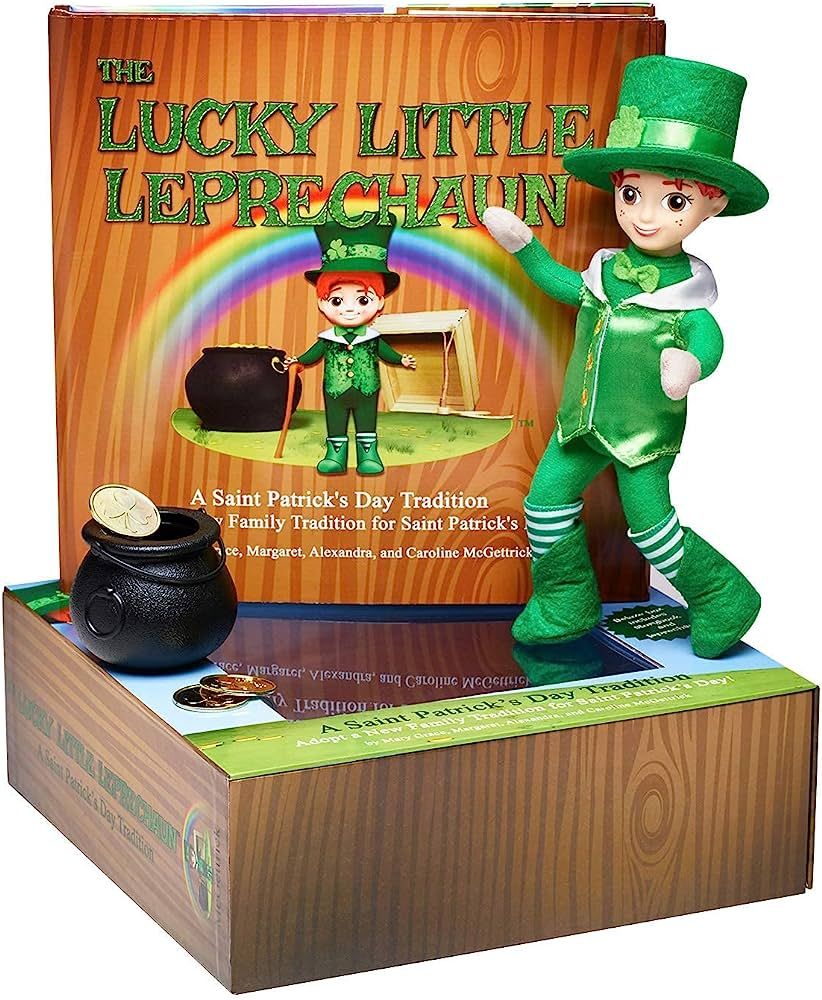 THE LUCKY LITTLE LEPRECHAUN - A Saint Patrick's Day Tradition Leprechaun Doll and Storybook Box S... | Amazon (US)