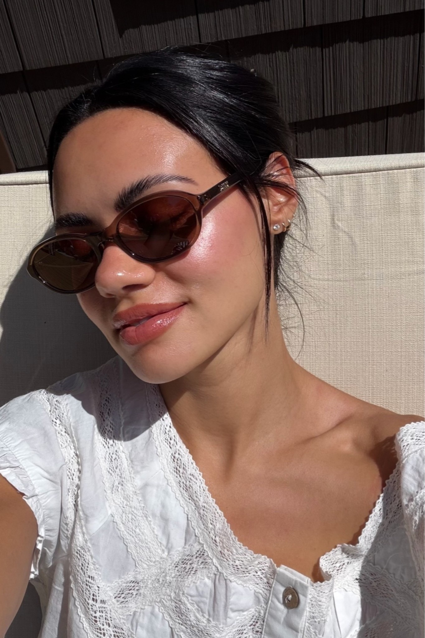 DMY STUDIOS Bibi Transparent Brown Sunglasses

#LTKootd #LTKdayinmylife #LTKSeasonal