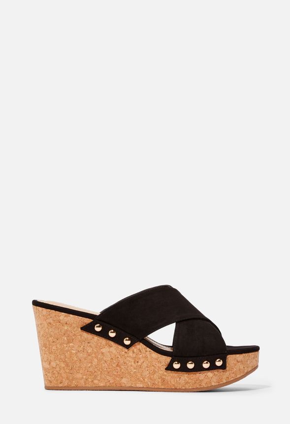 Jil Cork Detailed Wedge | JustFab