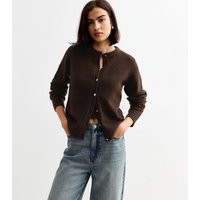 Brown Soft Knit Cardigan New Look | New Look (UK)