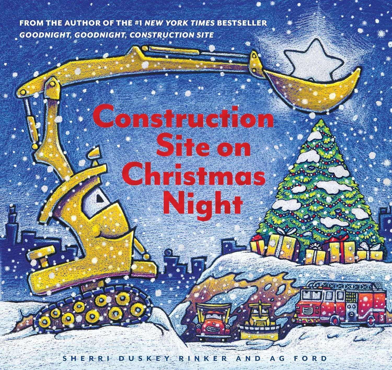 Construction Site on Christmas Night: (Christmas Book for Kids, Children's Book, Holiday Picture ... | Amazon (US)