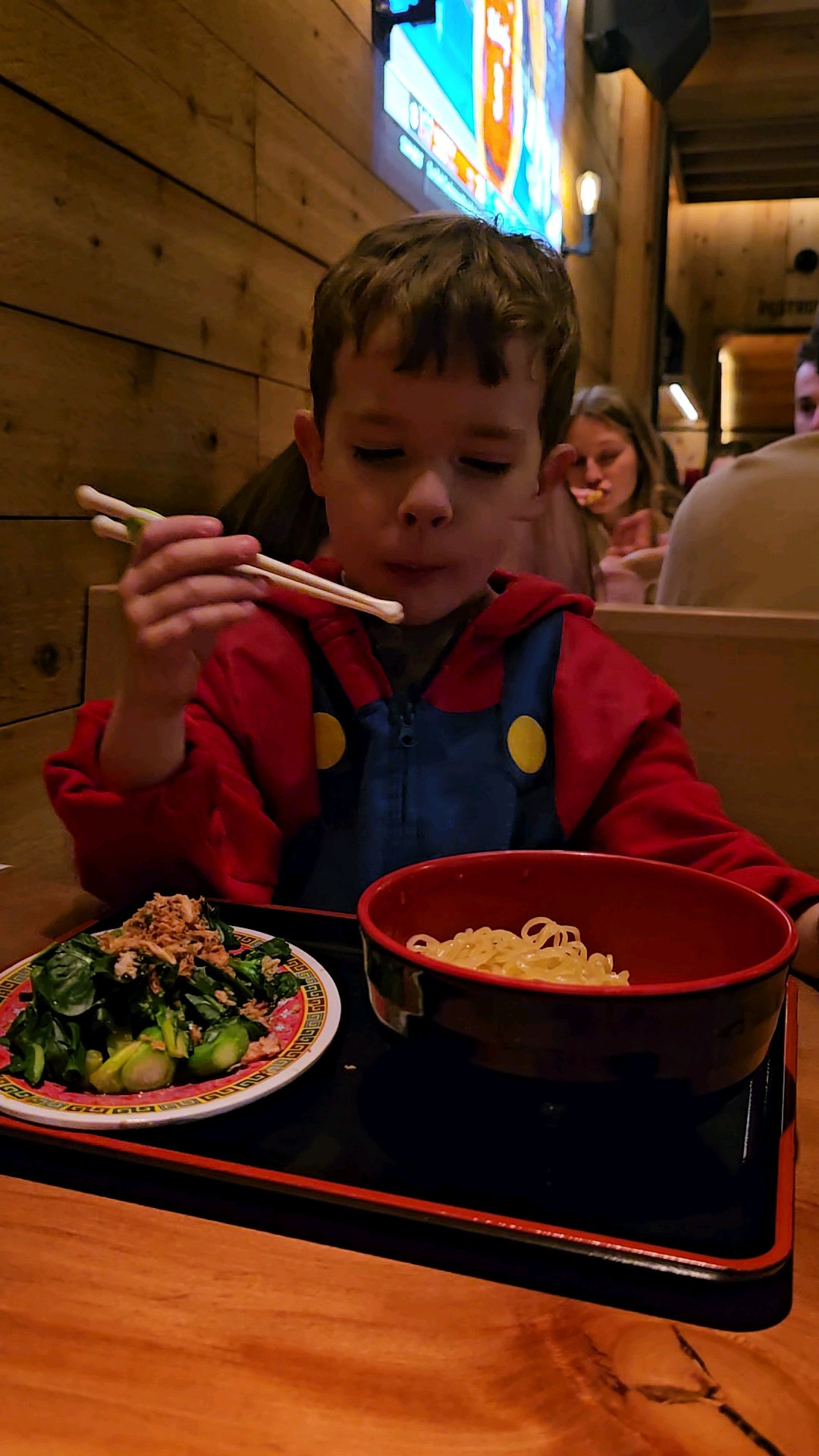 Ramen noodle date night - love these training chopsticks for J! 

#LTKKids