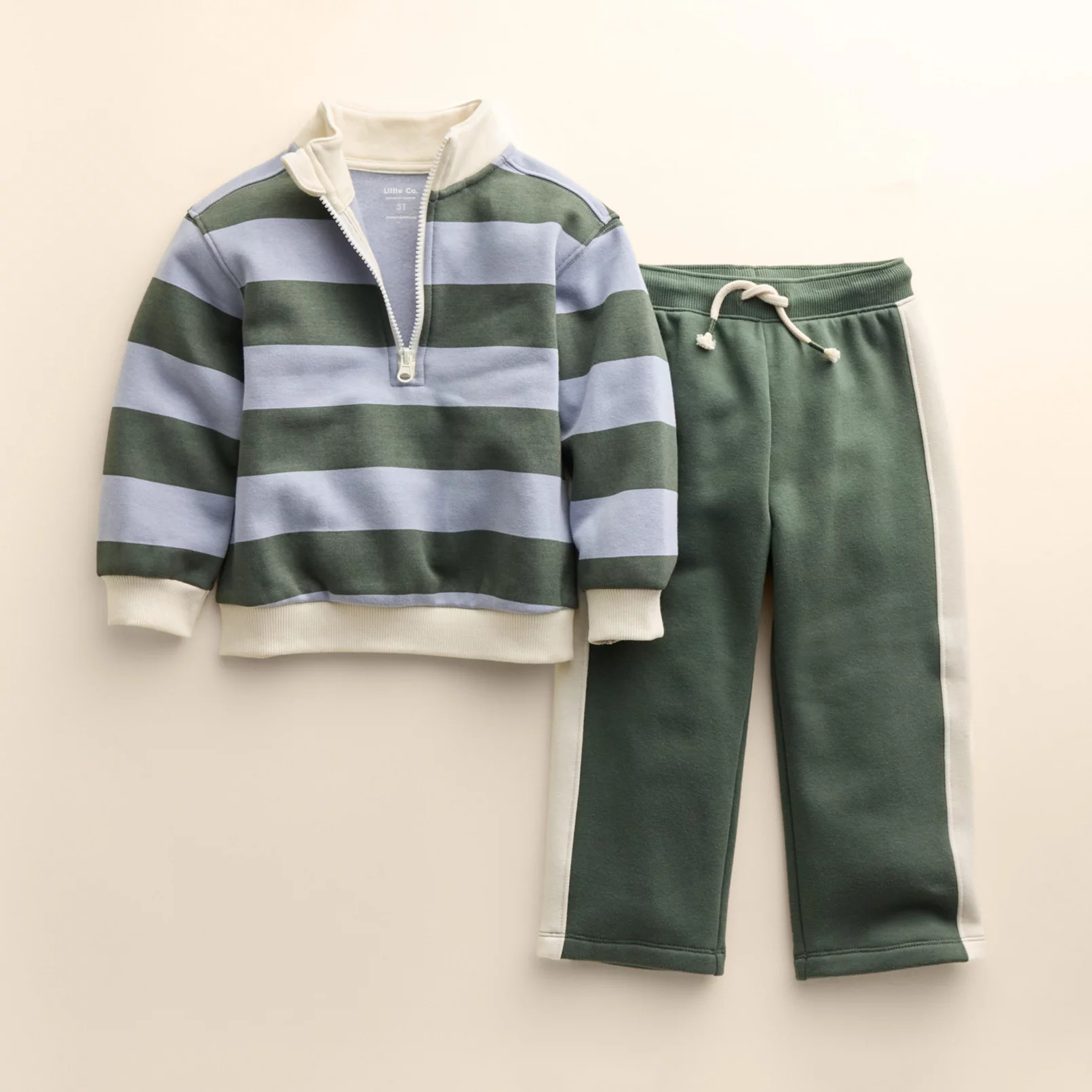 Toddler Little Co. by Lauren Conrad Quarter Zip & Pant Set | Kohl's