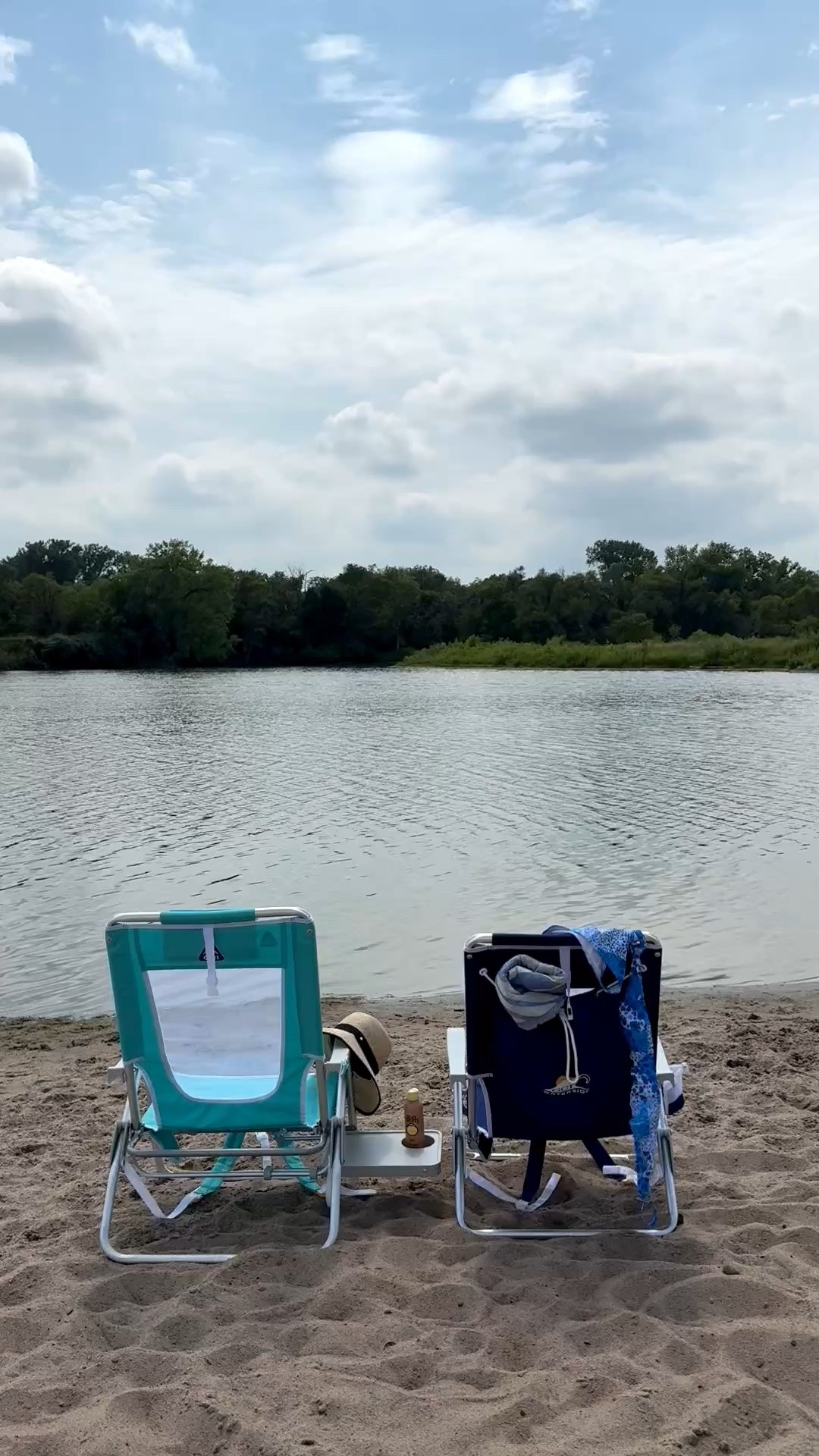 Beach chairs with slide out table and backpack

#LTKdayinmylife #LTKTravel #LTKSaleAlert